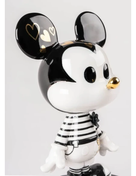 Lladró - Scultura Mickey - Black and White