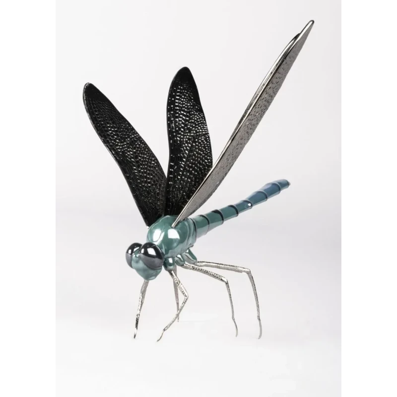 Lladró - Dragonfly Sculpture - Porcelain