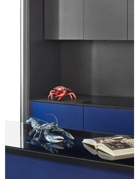 Lladró - Scultura Aragosta Blu - Porcellana