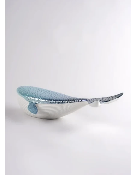 Lladró - Whale Sculpture - Porcelain
