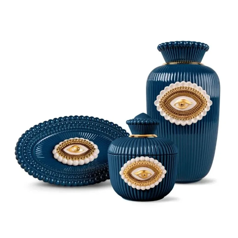 Lladró - Jewelry Box Lover's Eyes - Blu