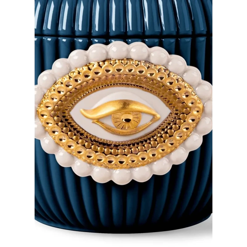 Lladró - Jewelry Box Lover's Eyes - Blu