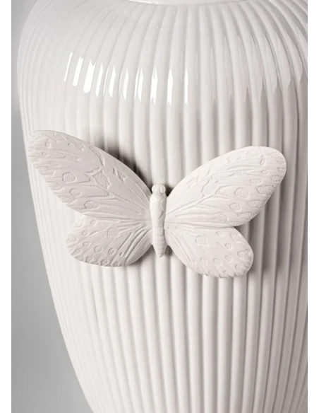 Lladró - Vaso Lady Luck by Olga Hanono - Bianco