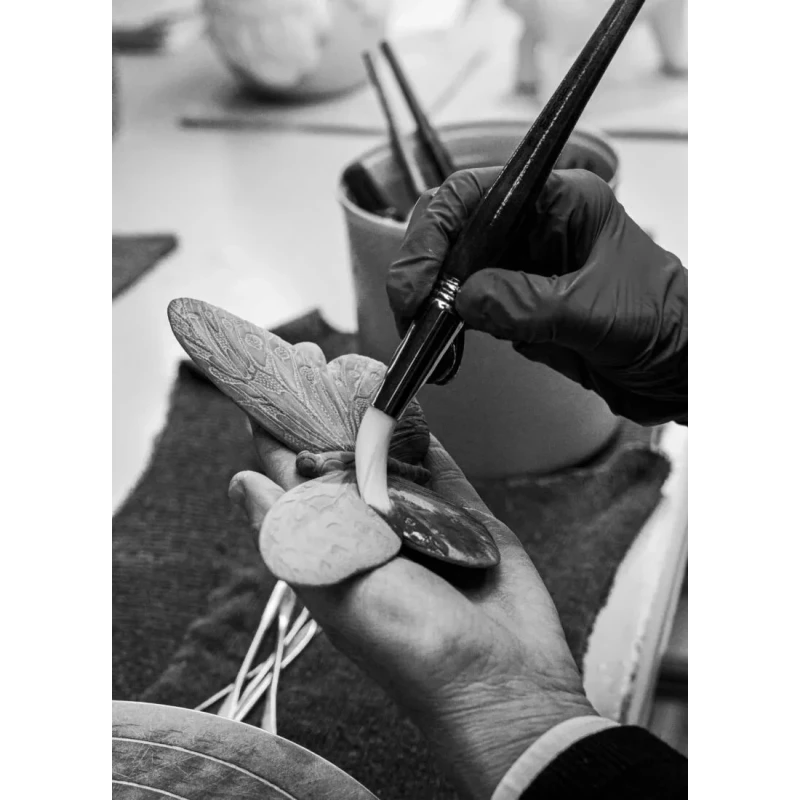 Lladró - Vaso Lady Luck by Olga Hanono - Bianco