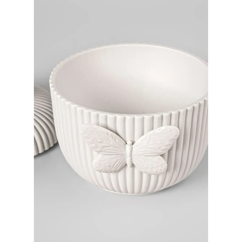 Lladró - Portagioie Lady Luck by Olga Hanono - Bianco