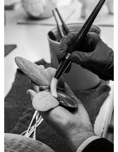 Lladró - Lady Luck Jewelry Box by Olga Hanono - White