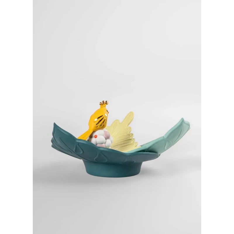 Lladró - Utopical Centerpiece - Green