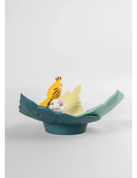 Lladró - Utopical Centerpiece - Green