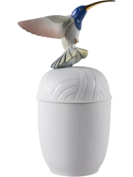 Lladró - Hummingbird Treasure Chest - Porcelain