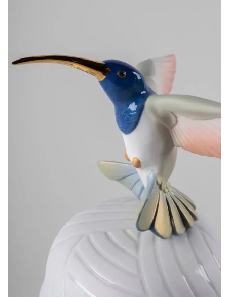 Lladró - Scrigno Colibrì - Porcellana