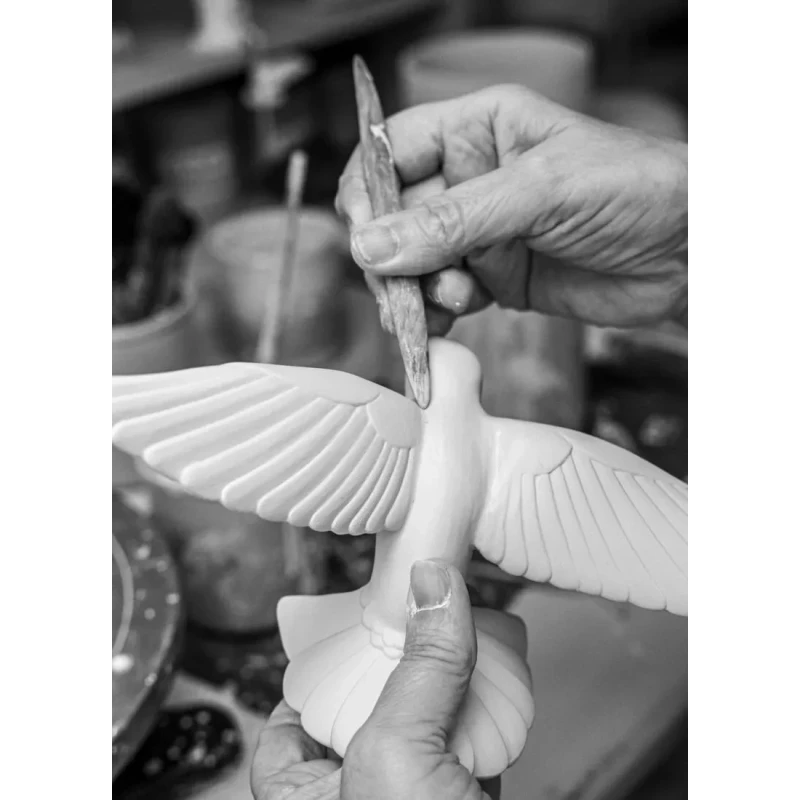 Lladró - Hummingbird Treasure Chest - Porcelain