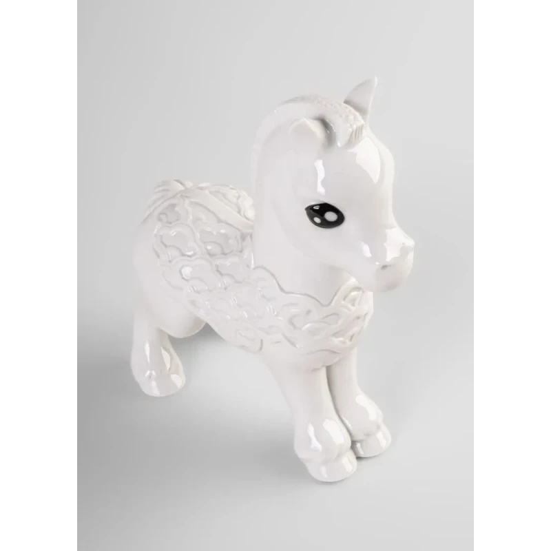 Lladró - Scultura Baby Horse - Bianco