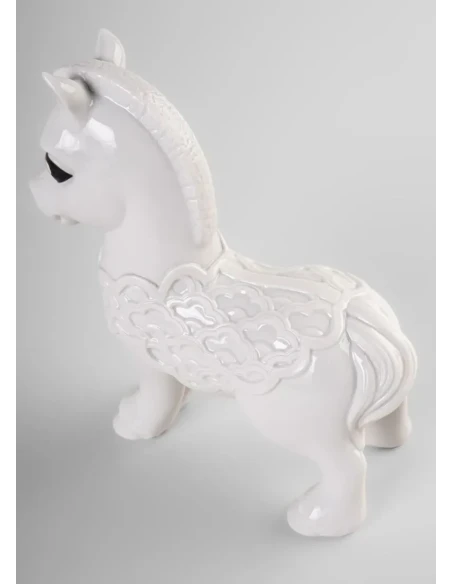 Lladró - Scultura Baby Horse - Bianco