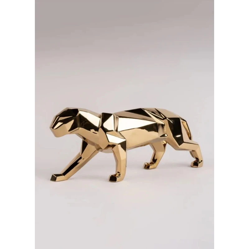 Lladró - Scultura Pantera - Oro