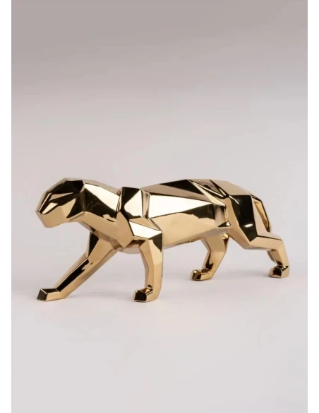 Lladró - Scultura Pantera - Oro