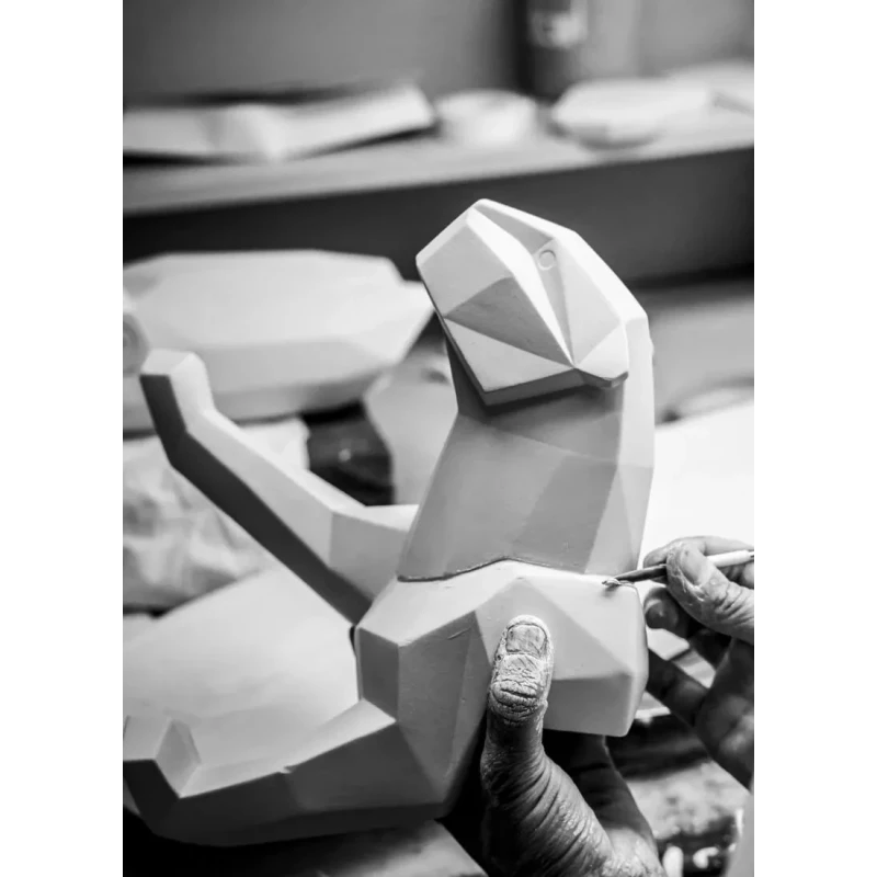 Lladró - Scultura Pantera - Oro