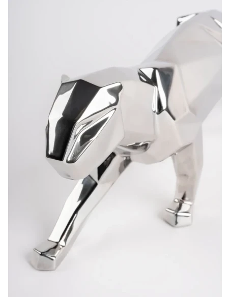Lladró - Scultura Pantera - Argento