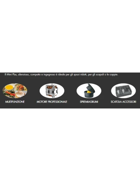 Magimix - Robot Multifunzione Mini Plus