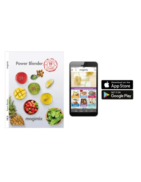Magimix - Frullatore Blender Power 3 - Cromato