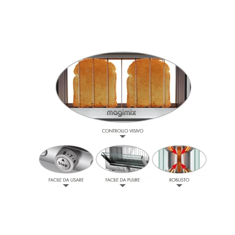 Magimix - Tostapane Toaster Vision
