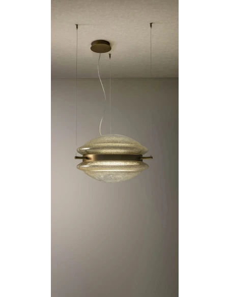 Olev - Baryon Single Pendant Lamp - Burnished