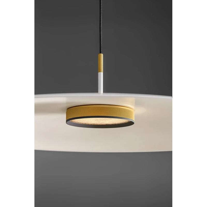 Olev - Overfly Plus Pendant Lamp - Ultra Matte White / Gold