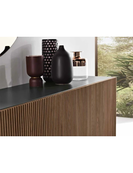 Capodarte - Ronda Cannettata Sideboard - Teak