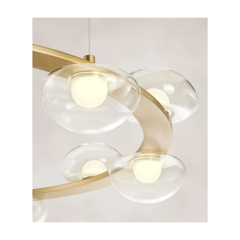 Redo Group - Sinclair Circular Pendant Lamp - Matte Gold
