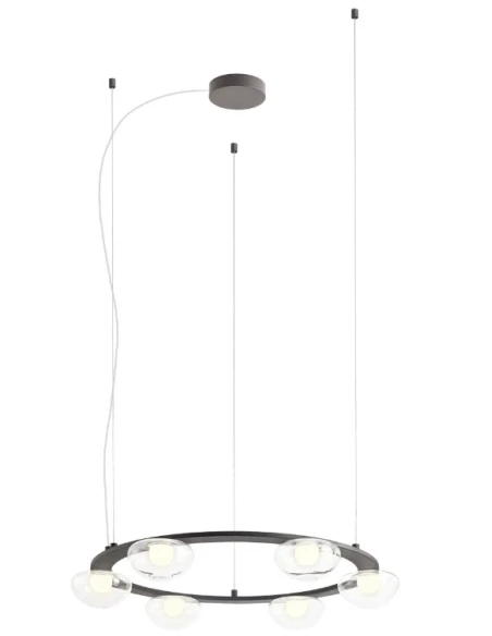 Redo Group - Sinclair Circular Pendant Lamp - Matte Black