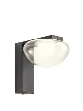 Redo Group - Sinclair Corner Wall Lamp - Matte Black