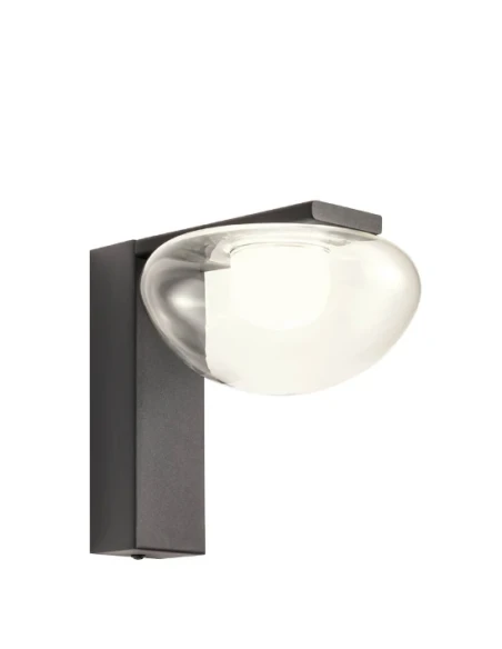 Redo Group - Sinclair Corner Wall Lamp - Matte Black