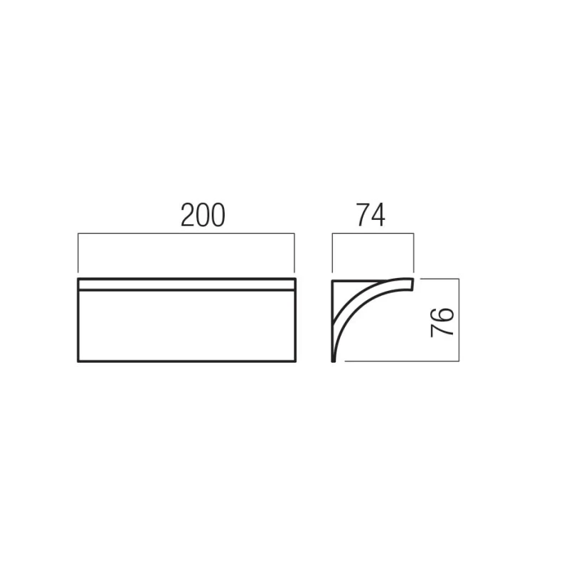 Redo Group - Velas Wall Lamp - Matte White