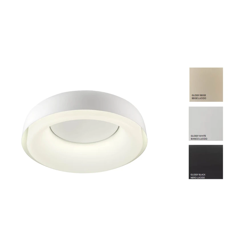 Redo Group - Dip Ceiling Lamp - Glossy White