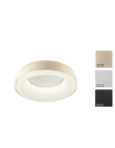 Redo Group - Dip Ceiling Lamp - Glossy Beige