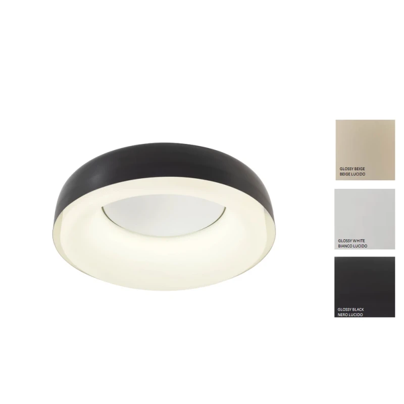 Redo Group - Dip Lampada da Soffitto - Nero Lucido