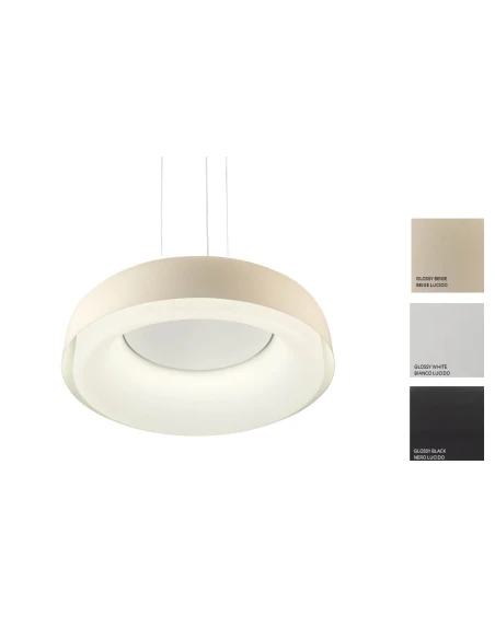 Redo Group - Dip Lampada a Sospensione - Beige Lucido
