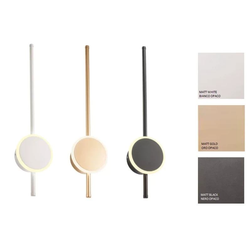 Redo Group - Diaz Lampada da Parete Rotonda - Bianco Opaco