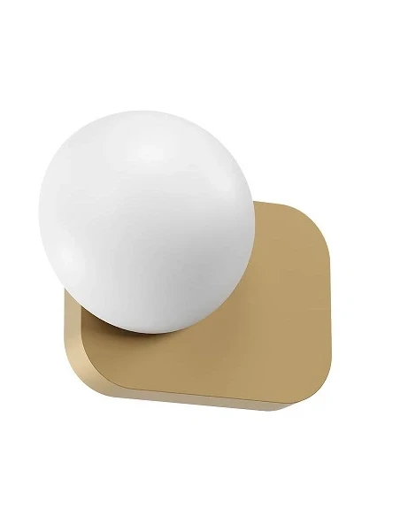 Redo Group - Lumien Lampada da Parete / Soffitto Singola - Oro Opaco