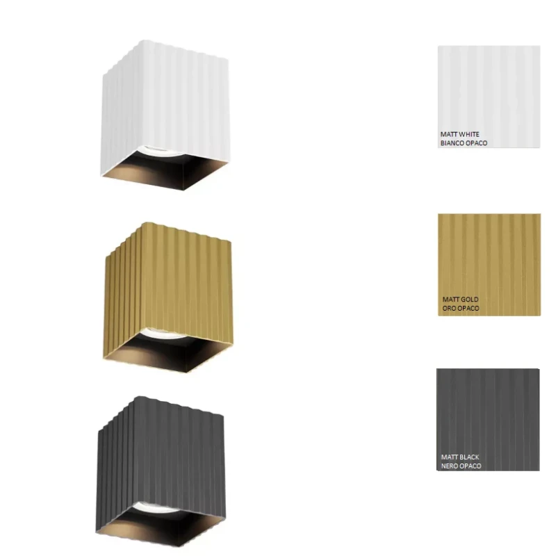 Redo Group - Delphi Lampada da Soffitto Quadrata