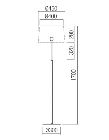 Redo Group - Nemia Floor Lamp - Matte Black
