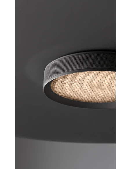 Olev - Overfly Plus Lampada a Sospensione - Nero Super Opaco