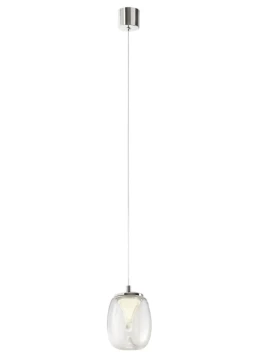 Redo Group - Drop Pendant Lamp - Crome / Transparent