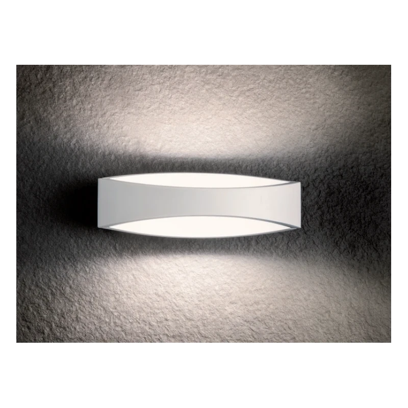 Redo Group - Eigher Wall Lamp - Matt White