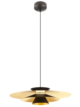 Redo Group - Fargo Pendant Lamp - Matt Black / Gold