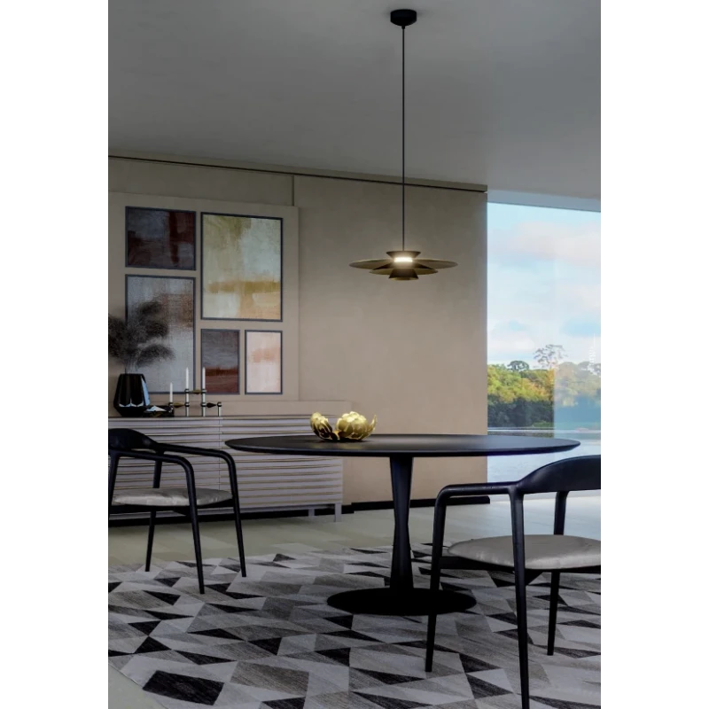 Redo Group - Fargo Lampada a Sospensione - Beige Opaco / Bianco Opaco