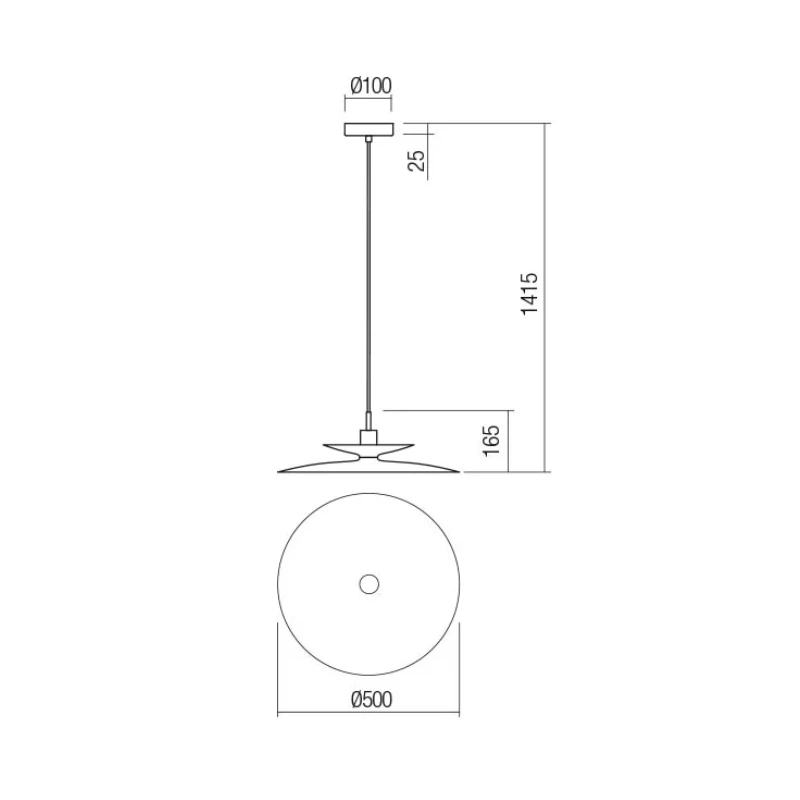 Redo Group - Gunnar Lampada a Sospensione - Verde Oliva Opaco
