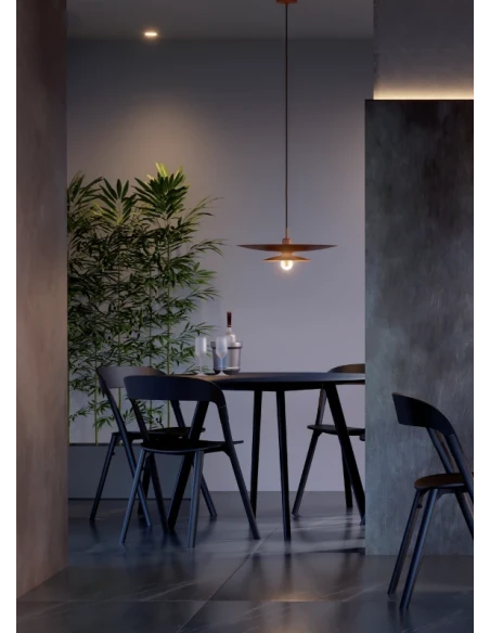 Redo Group - Gunnar Lampada a Sospensione - Nero Opaco