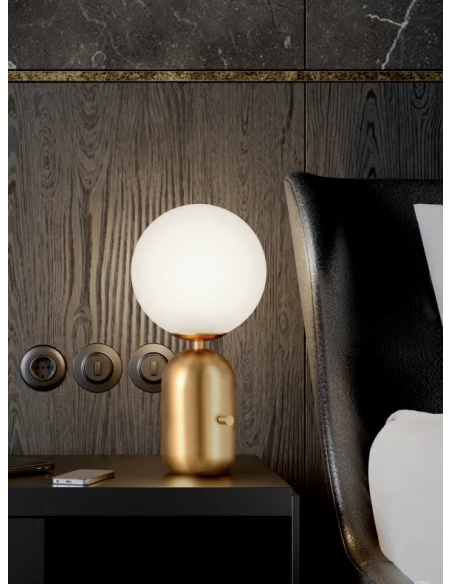 Redo Group - Helios Table Lamp - Matt Gold