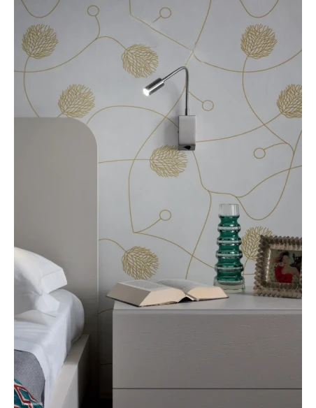 Redo Group - Hello Wall Lamp - Satin Nichel