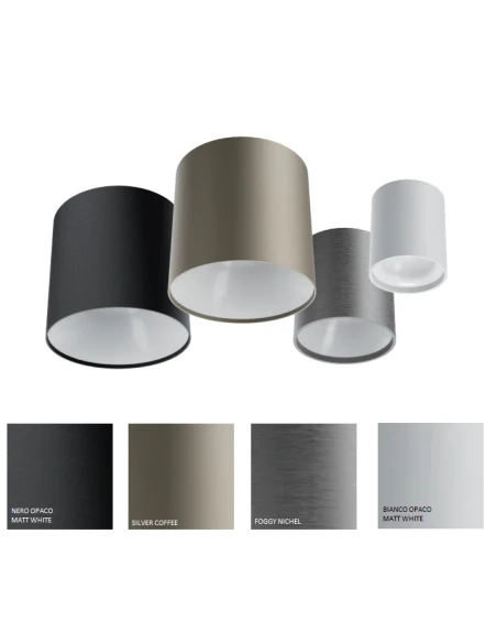 Redo Group - Hera Ceiling Lamp - Foggy Nichel